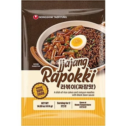 NongShim Topokki au ramyun et à la sauce jjajang 414 g