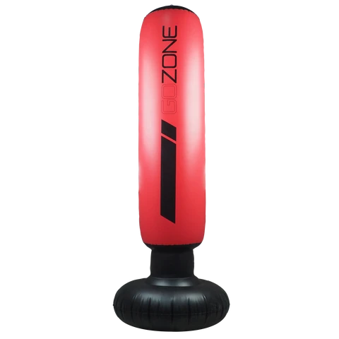 INFLATABLE PUNCHING BAG 160cm 

63-Inch Inflatable Punching Bag, Freestanding, for Boxing, MMA, and Fitness.