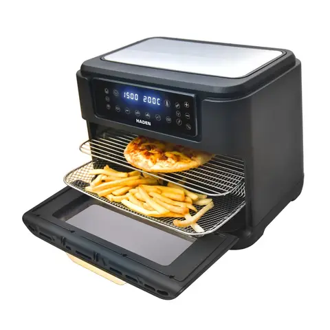 Haden Air Fryer Oven - 12L Large Capacity, 2400W, Multifunction with 12 Cooking Functions, Digital Display, Adjustable Temperature, Auto Shut-Off, Easy to Clean