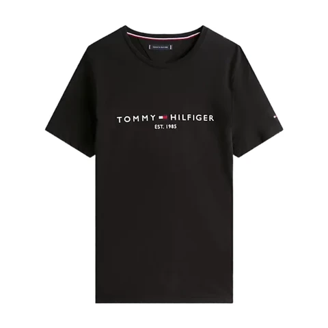 Tommy Hilfiger T-shirt slim core noir - Taille M