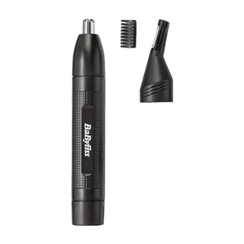 Babyliss Men Nose Ear Eyebrow Detail Trimmer - Black, E652U