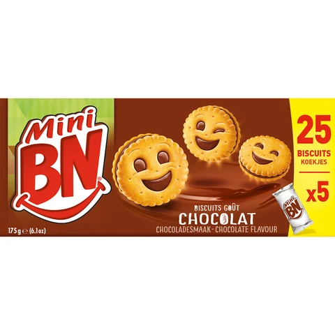 BN Biscuits mini goût chocolat 175g