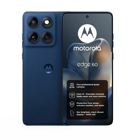 Motorola Edge 60 Smartphone - 512GB - Pantone Gibraltar Sea