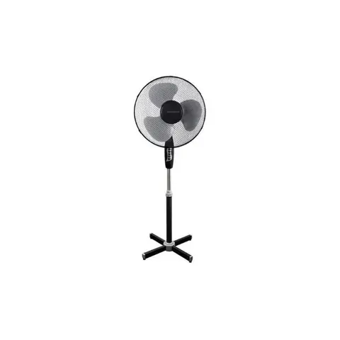 ESPERANZA HURRICANE Ventilateur à charbon sur pied Noir Gris