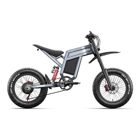 Shengmilo S900 Adult E-bike Men's E-Mountain ebike , 60V30AH Battery electric bicycle,20" Fat Tire Electric Bike