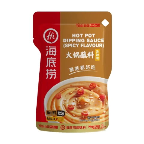 HDL Hotpot Dip-Sauce - Scharf (Beutel) 120g