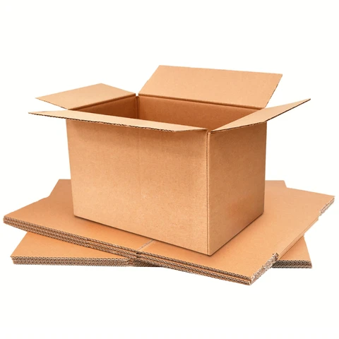 Triplast Single Wall Cardboard Boxes 9x6x6" Brown Pack of 10