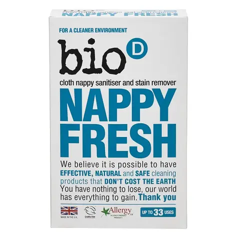 Bio D Nappy Fresh Sanitiser and Stain Remover 500g