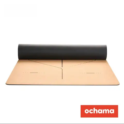 ochama Natürliche Kork-Yogamatte