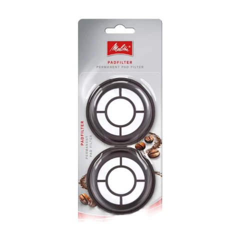 Melitta 180424 Dauerkaffeefilter 2 Stück für alle Philips Senseo Kaffeepadmaschinen