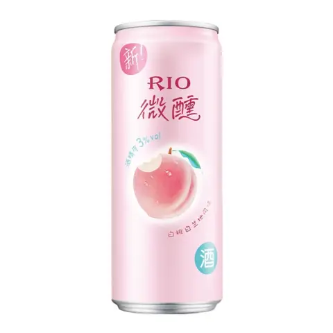 RIO Cocktail (white peach brandy flavour)RIO锐澳鸡尾酒微醺（白桃白兰地风味）330ml