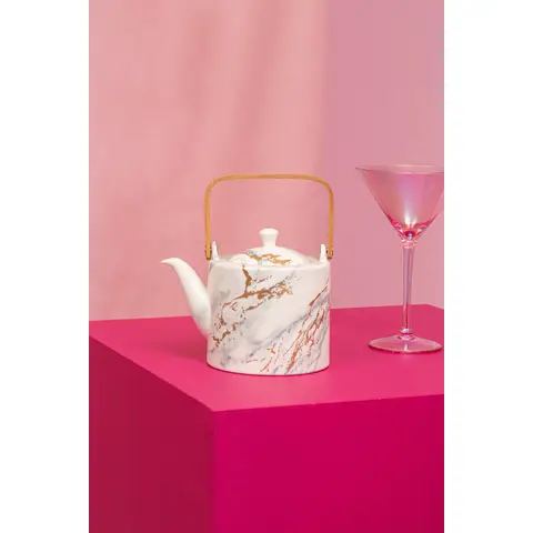 Maison by Premier Marble Luxe Teapot