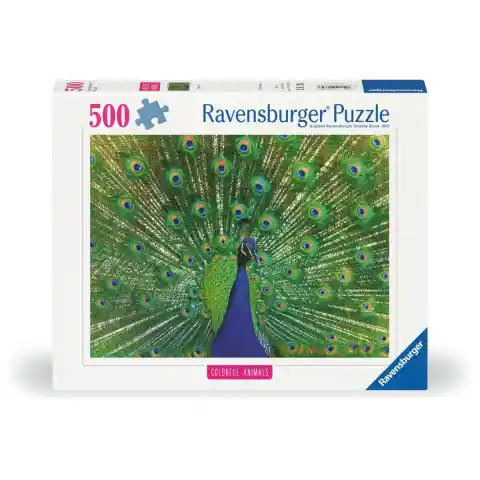 Ravensburger Peacock 500 Piece Jigsaw Puzzle