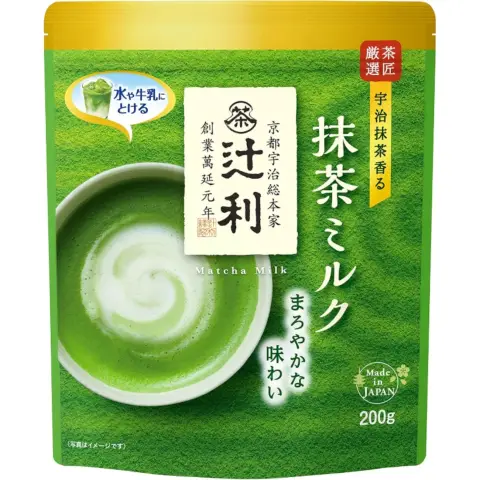 Tsujiri Matcha Milk 190g/bag 辻利抹茶牛奶味 190g/包
