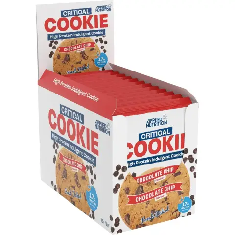 Applied Nutrition CRITICAL Cookie Box Chocolate Chip 12 × 73g