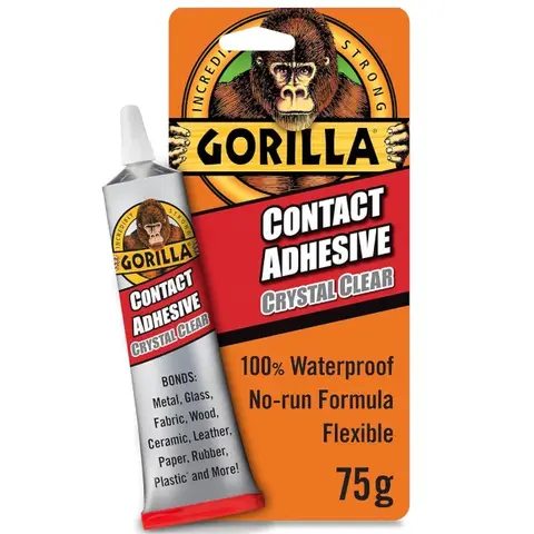 Gorilla Contact Adhesive Clear 75g