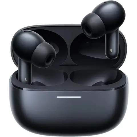 XIAOMI Redmi Buds 6 Pro Black - 36h Akkulaufzeit, Triple-Treiber Hi-Fi Klang, 55dB ANC, 20 ANC-Level, 3 Transparenzmodi, Immersives 3D-Audio, Bluetooth 5.3, Google Fast Pair, Hi-Res Audio Zertifikat