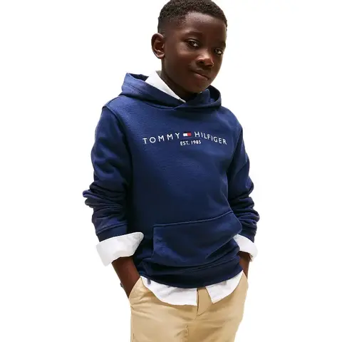 ESSENTIAL HOODIE Kids Gender Inclusive Twilight Navy 12