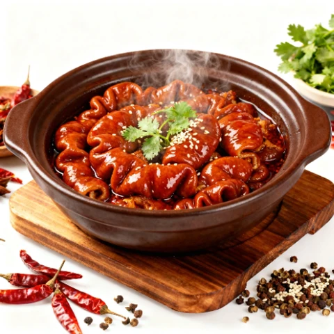 Laweiju Intestins de Porc Fumés et Braisés Épicés 300 g