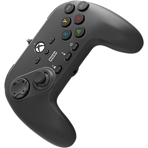 Hori Xbox Manette filaire Fighting Commander Octa pour PC et Xbox Series X|S - 6 boutons - 4 profil personnalisables - Noir