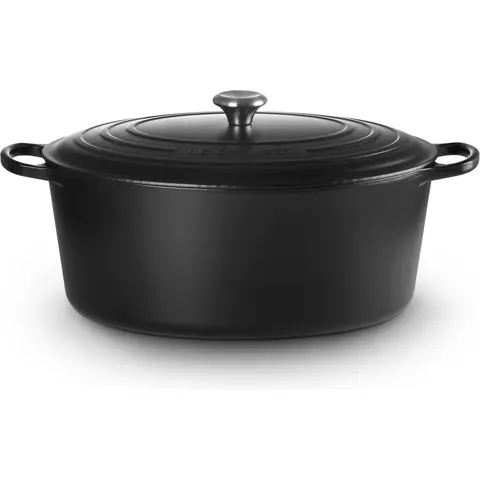 Le Creuset Signature Ovaal Braadpan 40cm zwart (21178400000430)