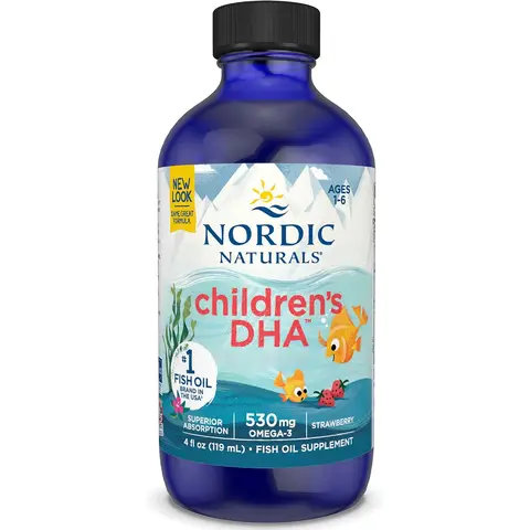 Nordic Naturals DHA Omega-3 Brain Support for Children Liquid - 119ml