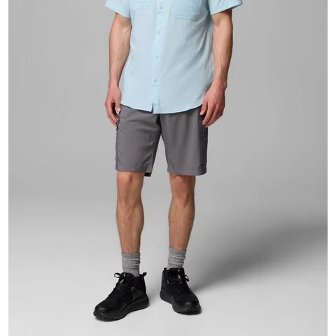 Columbia Silver Ridge Utility Cargo Walking Shorts - City Grey