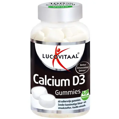 Lucovitaal Calcium D3 Gummies 60 gummies
