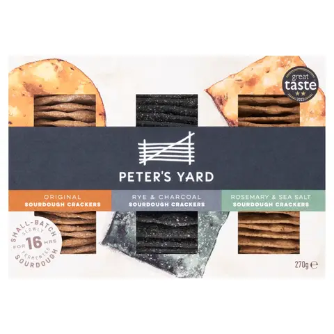 Peter’s Yard Sourdough Cracker Christmas Selection Box 270g