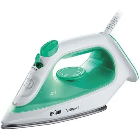 Braun TexStyle SI1040GR Stoomstrijkijzer Wit/Groen