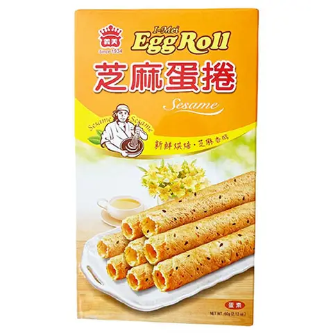 I MEI Sesame Egg Roll Cookies 60g