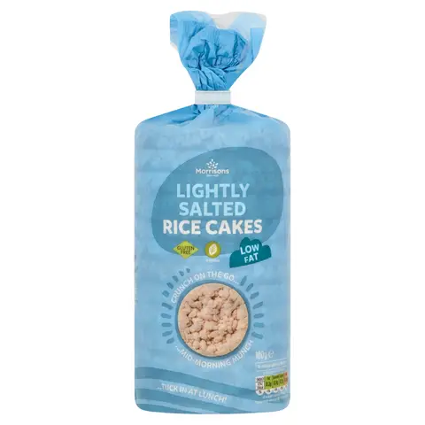 Morrisons Slightly Salted Rice Cake 100g