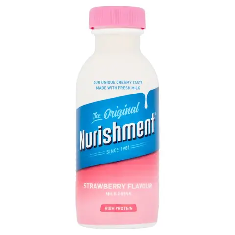 Nurishment Strawberry Bottle 330ml