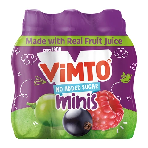 Vimto No Added Sugar 6 X 250ml
