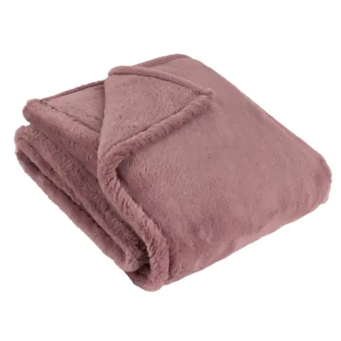 Furn Throw Kallu Mulberry Pink 130x180cm