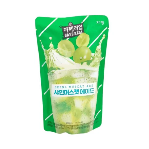 Jardin Muscat Ade Koreanisches Beutelgetränk 230ml