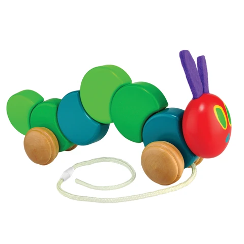 Very Hungry Caterpillar Wooden Pull Along Toy