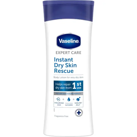 Vaseline Expert Care Body Lotion Instant Dry Skin Rescue 400ml