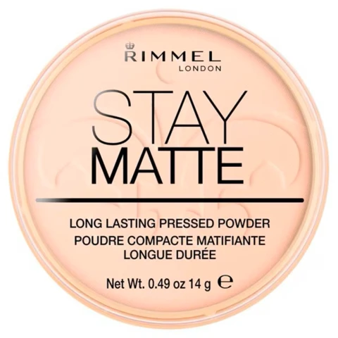 Rimmel STAY MATTE PRESSED POWDER LYRAL 002 Pink Blossom