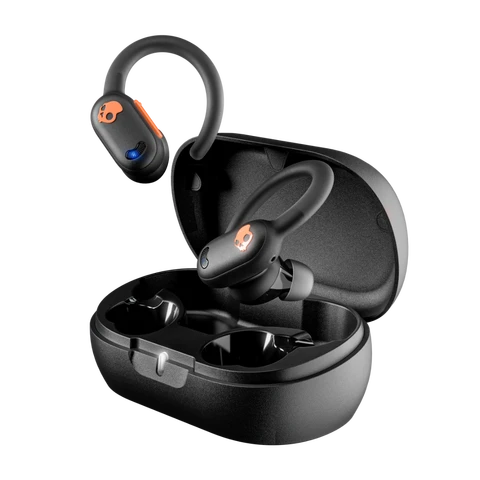 Skullcandy Push Anc Active True Wireless In-Ear Earbuds - Black/Orange