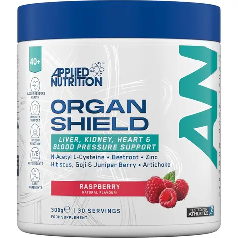Applied Nutrition Organ Shield Daily Wellness Support Powder Raspberry Flavour - 300g