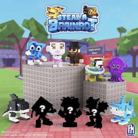 Steal A Brainrot Collectable Minifigures Blind Assortment