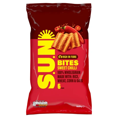 Walkers Sunbites Sweet Chili 6*25g