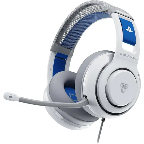 Turtle Beach Atlas 200 Wired Gaming Headset for PS5 and PS4 - officially licensed for PlayStation - White