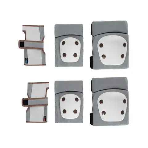 Kikka Boo Knee and Elbow Protection Set Grey