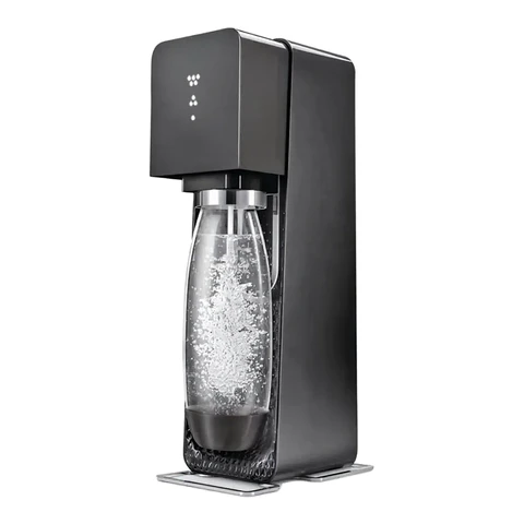 SodaStream E-Titan - Machine à eau pétillante titane automatique - 60 L