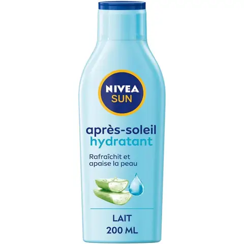 NIVEA SUN Après-Soleil Lait Hydratant Aloe Vera Hyaluronique 200ml
