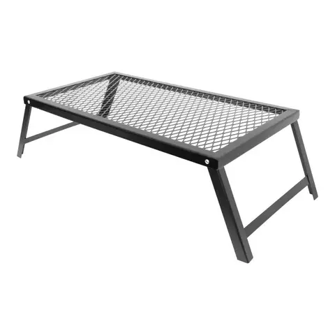 Milestone Camping Open Fire Grill Heavy Duty Folding