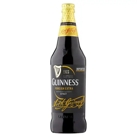 Guinness Nigerian Foreign Extra Stout 7,5 % Alk. (Glas)  600 ml