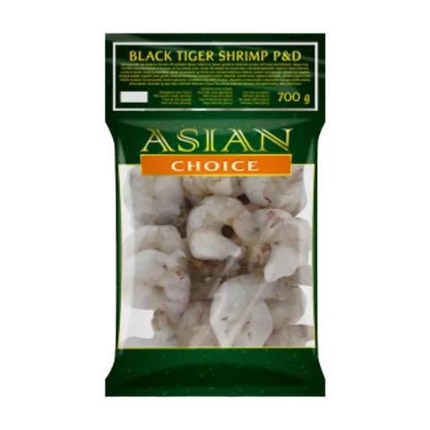 Asian Choice Crevettes Black Tiger décortiquées - 700 g